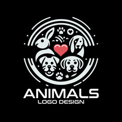 Animals Vector Logo Design