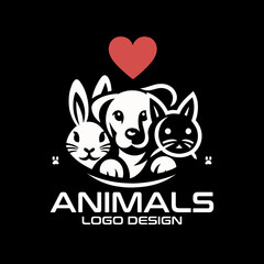 Animals Vector Logo Design