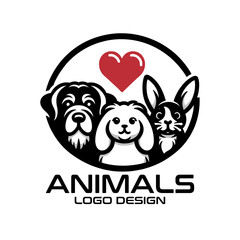 Animals Vector Logo Design