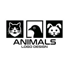 Animals Vector Logo Design
