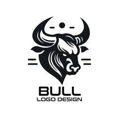 Bull Vector Logo Design