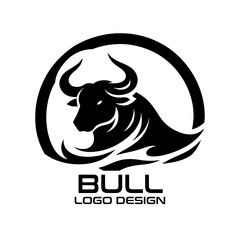 Bull Vector Logo Design