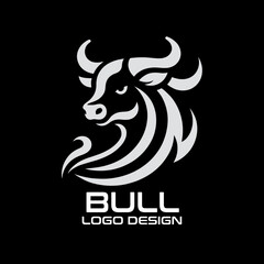 Bull Vector Logo Design