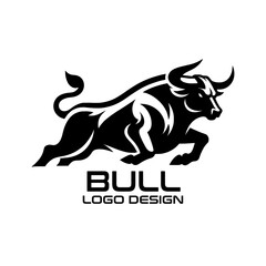 Bull Vector Logo Design