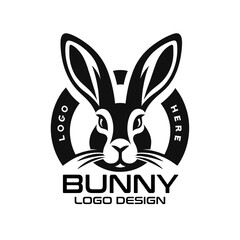 Bunny Vector Logo Design