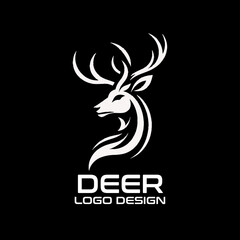 Deer Vector Logo Design