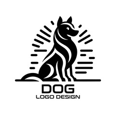 Dog Vector Logo Design