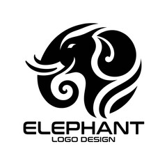Elephant Vector Logo Design