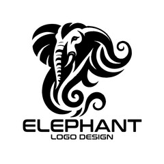 Elephant Vector Logo Design