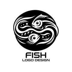 Fish Vector Logo Design