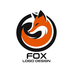 Fox Vector Logo Design