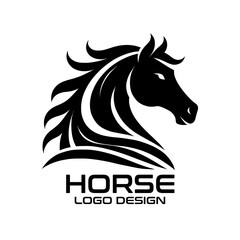 Horse Vector Logo Design