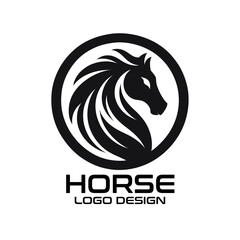 Horse Vector Logo Design