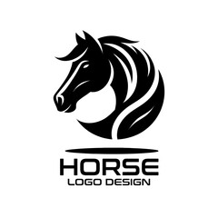 Horse Vector Logo Design