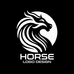 Horse Vector Logo Design