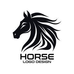 Horse Vector Logo Design