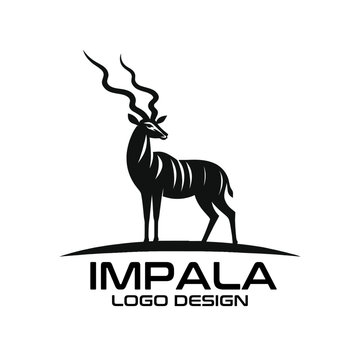 Impala Vector Logo Design
