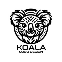 Koala Vector Logo Design