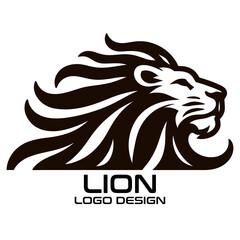 Lion Vector Logo Design