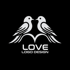 Love Vector Logo Design