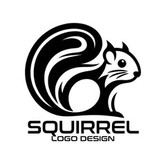 Squirrel Vector Logo Design