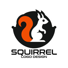 Squirrel Vector Logo Design