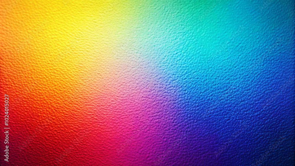 Wall mural vibrant spectrum of colors blending seamlessly across a textured surface textured hues of a rainbow 