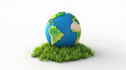 Earth Globe icon Ecology 3D