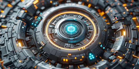 Pen drive USB com design futurista