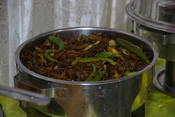 A vibrant and hearty plate of traditional Sri Lankan rice and curry, showcasing a variety of colorful vegetables, spiced curries, and fragrant rice. A perfect representation of Sri Lankan cuisine