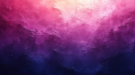 Fototapeta premium Abstract background with a gradient of pink, purple, and blue colors, resembling a cloudy sky.