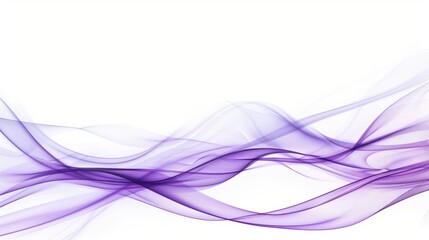 Elegant white background with smooth purple wave designs at the bottom, ideal for professional presentations and modern visuals.