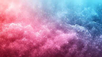 Fototapeta premium Abstract colorful gradient background with soft clouds and sparkle.