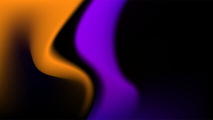 ABSTRACT DARK BACKGROUND ELEGANT GRADIENT MESH PURPLE ORANGE SMOOTH COLOR DESIGN VECTOR TEMPLATE GOOD FOR MODERN WEBSITE, WALLPAPER, COVER DESIGN 