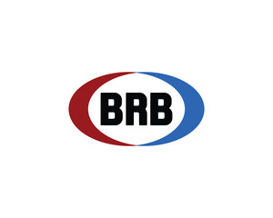 BRB logo design vector template. BRB