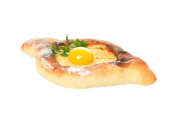 PNG, Khachapuri, tasty baking food, isolated on white background