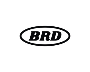 BRD logo design vector template. BRD