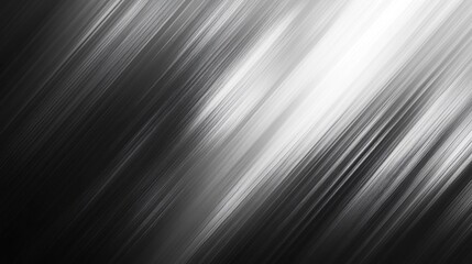 Abstract black and white diagonal lines background with a blurred effect.