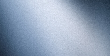 Obraz premium grainy metallic silver shiny gray noise texture plain gradient abstract blurry background with blank space