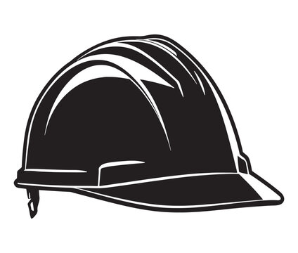 recommend clip art: Construction Hard Hat Silhouette Vector, Engineer hard hat Safety Helmet, Safety helmet icon