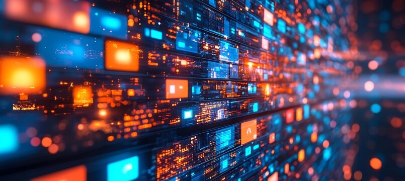 Ai personalized content visualized in an abstract composition showing how artificial intelligence tailors media experiences from music playlists to customized news feeds