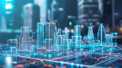 Aidriven construction scheduling depicted an abstract composition where artificial intelligence coordinates tasks resources and timelines to ensure timely project completion