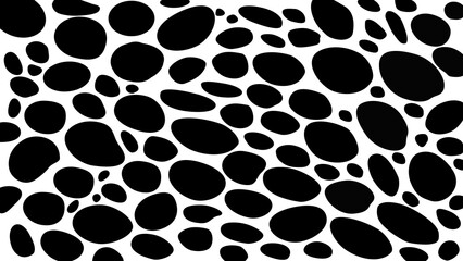 Black spots like moles, no background