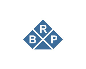 BRP logo design vector template. BRP