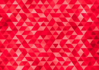 Abstract background with red triangles