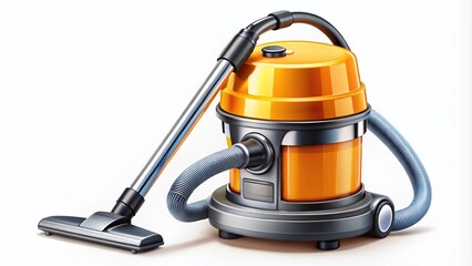 Fototapeta premium Commercial Vacuum Cleaner Icon for Effective Cleaning Solutions - Vector Illustration of Washing Vacuum Cleaner Design