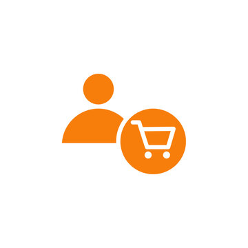 recommend clip art: Buyer, shopper icon Outline vector for web ui