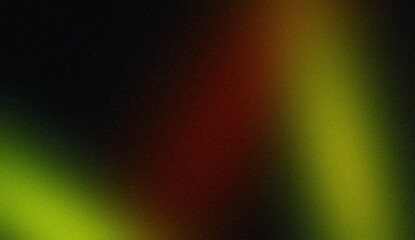 Dark red green color flow grainy gradient backdrop design. Vibrant color flow with soft noise, bright and glowing smooth colors banner or poster