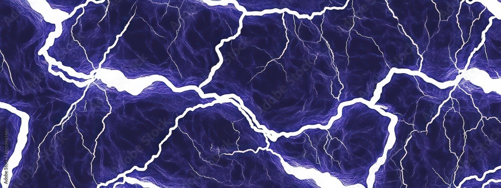 Poster abstract image depicting an intricate pattern resembling lightning bolts