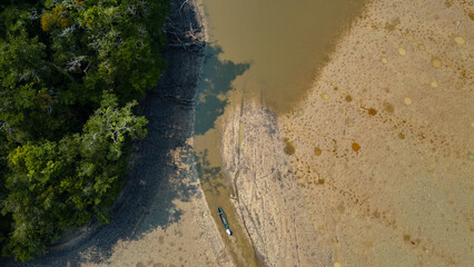 AERIAL PHOTOS OF THE NANAY RIVER IN THE PERUVIAN AMAZON, IGAPOS OR BLACK WATER RIVERS OF THE AMAZON, IN THE ALLPAHUAYO MISHANA NATIONAL RESERVE